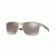 Oakley OO4123 Sunglasses 412309-55 - Satin Chrome Frame, Prizm Black Polarized Lenses