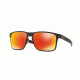 Oakley OO4123 Sunglasses 412312-55 - Matte Black Frame, Prizm Ruby Lenses
