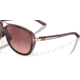 Oakley OO4129 Split Time Sunglasses - Women's, Crystal Raspberry Frame, G40 Black Gradient Lenses, 412902-58