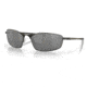 Oakley OO4141 Whisker Sunglasses - Mens, Carbon Frame, Prizm Black Lens, 60, OO4141-414101-60