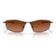 Oakley OO4141 Whisker Sunglasses - Mens, Pewter Frame, Prizm Brown Gradient Lens, 60, OO4141-414109-60