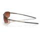 Oakley OO4141 Whisker Sunglasses - Mens, Pewter Frame, Prizm Brown Gradient Lens, 60, OO4141-414109-60