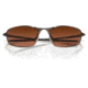 Oakley OO4141 Whisker Sunglasses - Mens, Pewter Frame, Prizm Brown Gradient Lens, 60, OO4141-414109-60
