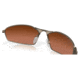Oakley OO4141 Whisker Sunglasses - Mens, Pewter Frame, Prizm Brown Gradient Lens, 60, OO4141-414109-60