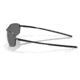 Oakley OO4141 Whisker Sunglasses - Mens, Satin Black Frame, Prizm Black Polarized Lens, 60, OO4141-414103-60
