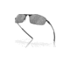 Oakley OO4141 Whisker Sunglasses - Mens, Satin Black Frame, Prizm Black Polarized Lens, 60, OO4141-414103-60