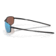 Oakley OO4141 Whisker Sunglasses - Mens, Satin Black Frame, Prizm Deep Water Polarized Lens, 60, OO4141-414111-60
