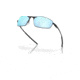 Oakley OO4141 Whisker Sunglasses - Mens, Satin Black Frame, Prizm Deep Water Polarized Lens, 60, OO4141-414111-60