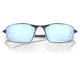 Oakley OO4141 Whisker Sunglasses - Mens, Satin Black Frame, Prizm Deep Water Polarized Lens, 60, OO4141-414111-60