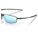 Oakley OO4141 Whisker Sunglasses - Mens, Satin Black Frame, Prizm Deep Water Polarized Lens, 60, OO4141-414111-60