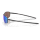 Oakley OO4141 Whisker Sunglasses - Mens, Satin Black Frame, Prizm Sapphire Lens, 60, OO4141-414114-60