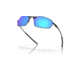 Oakley OO4141 Whisker Sunglasses - Mens, Satin Black Frame, Prizm Sapphire Lens, 60, OO4141-414114-60