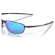 Oakley OO4141 Whisker Sunglasses - Mens, Satin Black Frame, Prizm Sapphire Lens, 60, OO4141-414114-60