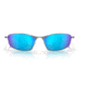 Oakley OO4141 Whisker Sunglasses - Mens, Satin Chrome Frame, Prizm Sapphr Irid Polarized Lens, 60, OO4141-414104-60