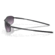Oakley OO4141 Whisker Sunglasses - Mens, Satin Light Steel Frame, Prizm Grey Gradient Lens, 60, OO4141-414108-60
