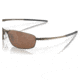 Oakley OO4141 Whisker Sunglasses - Mens, Satin Pewter Frame, Prizm Tungsten Polarized Lens, 60, OO4141-414113-60