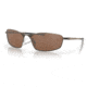 Oakley OO4141 Whisker Sunglasses - Mens, Satin Pewter Frame, Prizm Tungsten Polarized Lens, 60, OO4141-414113-60
