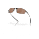Oakley OO4141 Whisker Sunglasses - Mens, Tungsten Frame, Prizm Tungsten Polarized Lens, 60, OO4141-414105-60