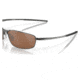 Oakley OO4141 Whisker Sunglasses - Men's, Tungsten Frame, Prizm Tungsten Polarized Lens, 60, OO4141-414105-60