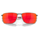 Oakley OO4142 Ejector Sunglasses - Mens, Matte Gunmetal Frame, Prizm Ruby Lens, 58, OO4142-414202-58