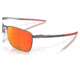 Oakley OO4142 Ejector Sunglasses - Mens, Matte Gunmetal Frame, Prizm Ruby Lens, 58, OO4142-414202-58
