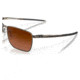 Oakley OO4142 Ejector Sunglasses - Mens, Pewter Frame, Prizm Brown Gradient Lens, 58, OO4142-414210-58