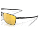 Oakley OO4142 Ejector Sunglasses - Mens, Satin Black Frame, Prizm 24K Polarized Lens, 58, OO4142-414214-58