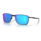 Oakley OO4142 Ejector Sunglasses - Men's, Satin Black Frame, Prizm Sapphire Polarized Lens, 58, OO4142-414216-58