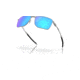 Oakley OO4142 Ejector Sunglasses - Mens, Satin Chrome Frame, Prizm Sapphire Lens, 58, OO4142-414204-58