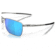 Oakley OO4142 Ejector Sunglasses - Mens, Satin Chrome Frame, Prizm Sapphire Lens, 58, OO4142-414204-58
