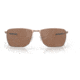 Oakley OO4142 Ejector Sunglasses - Men's, Satin Rose Gold Frame, Prizm Tungsten Polarized Lens, 58, OO4142-414205-58