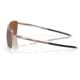 Oakley OO4142 Ejector Sunglasses - Mens, Satin Rose Gold Frame, Prizm Tungsten Polarized Lens, 58, OO4142-414205-58