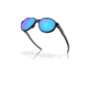Oakley OO4144 Coinflip Sunglasses - Mens, Matte Black Frame, Prizm Sapphire Lens, 53, OO4144-414402-53