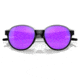 Oakley OO4144 Coinflip Sunglasses - Mens, Polished Black Frame, Prizm Violet Lens, 53, OO4144-414406-53