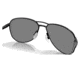Oakley OO4147 Contrail Sunglasses - Mens, Satin Black Frame, Prizm Black Polarized Lens, 57, OO4147-414704-57
