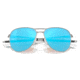 Oakley OO4147 Contrail Sunglasses - Mens, Satin Chrome Frame, Prizm Sapphire Lens, 57, OO4147-414703-57