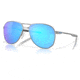 Oakley OO4147 Contrail Sunglasses - Mens, Satin Chrome Frame, Prizm Sapphire Lens, 57, OO4147-414703-57