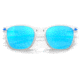 Oakley OO9018 Ojector Sunglasses - Mens, Matte Clear Frame, Prizm Sapphire Lens, 55, OO9018-901811-55