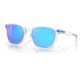 Oakley OO9018 Ojector Sunglasses - Mens, Matte Clear Frame, Prizm Sapphire Lens, 55, OO9018-901811-55