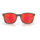 Oakley OO9018 Ojector Sunglasses - Mens, Matte Grey Smoke Frame, Prizm Ruby Lens, 55, OO9018-901812-55