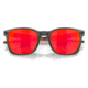 Oakley OO9018 Ojector Sunglasses - Mens, Matte Grey Smoke Frame, Prizm Ruby Lens, 55, OO9018-901812-55