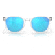 Oakley OO9018 Ojector Sunglasses - Mens, Polished Clear Frame, Prizm Sapphire Lens, 55, OO9018-901802-55