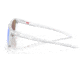 Oakley OO9018 Ojector Sunglasses - Mens, Polished Clear Frame, Prizm Sapphire Lens, 55, OO9018-901802-55