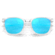 Oakley OO9018 Ojector Sunglasses - Mens, Polished Clear Frame, Prizm Sapphire Lens, 55, OO9018-901802-55