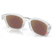 Oakley OO9018 Ojector Sunglasses - Mens, Polished Clear Frame, Prizm Sapphire Lens, 55, OO9018-901802-55