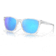 Oakley OO9018 Ojector Sunglasses - Mens, Polished Clear Frame, Prizm Sapphire Lens, 55, OO9018-901802-55