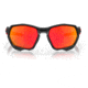 Oakley OO9019A Plazma A Sunglasses - Mens, Matte Black Ink Frame, Prizm Ruby Lens, Asian Fit, 59, OO9019A-901917-59