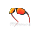 Oakley OO9019A Plazma A Sunglasses - Mens, Matte Black Ink Frame, Prizm Ruby Lens, Asian Fit, 59, OO9019A-901917-59
