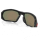 Oakley OO9019A Plazma A Sunglasses - Mens, Matte Black Ink Frame, Prizm Ruby Lens, Asian Fit, 59, OO9019A-901917-59