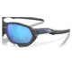 Oakley OO9019A Plazma A Sunglasses - Mens, Matte Carbon Frame, Prizm Sapphire Lens, Asian Fit, 59, OO9019A-901905-59